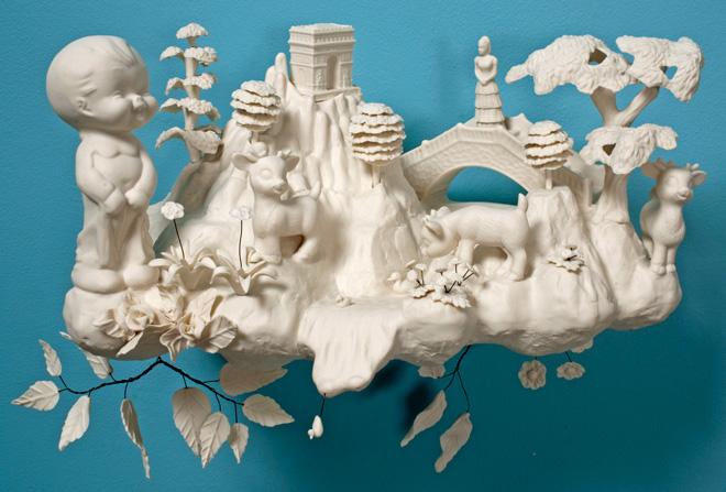 48 Folly Lost Duck Papier peint 3D en céramique   Céramique Design & Moderne