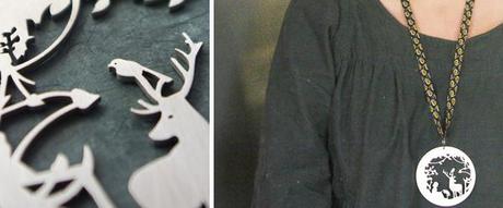 Collier fantaisie Les bijoux fantaisie de Mademoiselle Aurélia