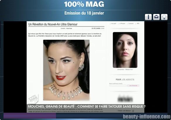 Beauty Influence dans 100% Mag!