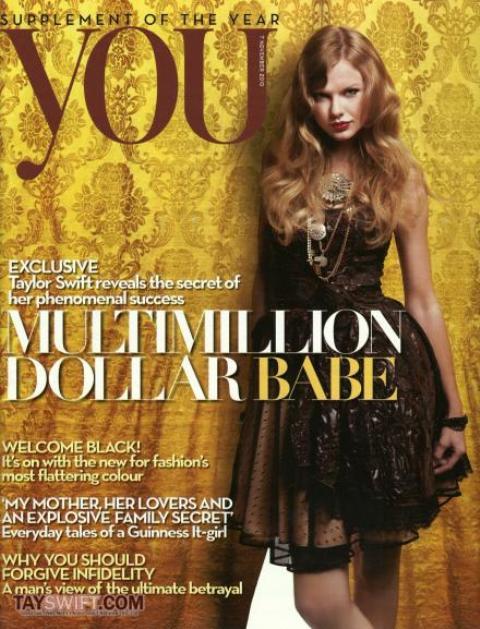 Taylor Swift ... la belle fait la couverture du mag' You