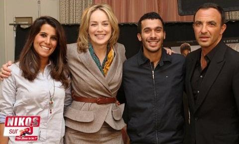 Sharon Stone ... elle demande à Karine Ferri si elle est lesbienne