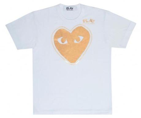 Play T Shirt White 4 copy Le T shirt Comme des Garçons Play, sauce Printemps / Eté 2011
