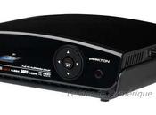 Peekbox prêt accueillir disque pour lire documents multimédia