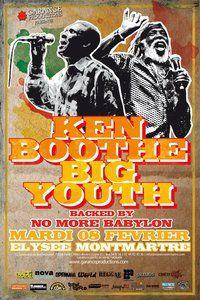 Ken Boothe - Big Youth à l' Elysée Montmartre