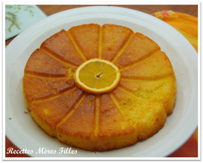 La recette Orange : Gâteau à l’orange