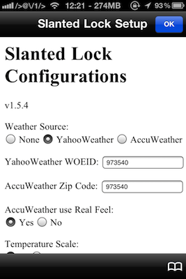 SlantedLock2 pour un lockscreen original – TUTO