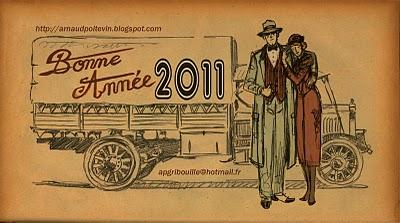 Les auteurs BD présentent leurs vœux : Arnaud Poitevin, Franck Biancarelli et Hervé Duphot