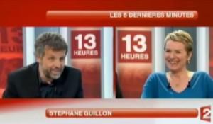 Stéphane Guillon Ridiculise Sarkozy En Direct Au JT Du 13h