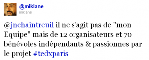 Un peu de TEDxParis bientôt par ici