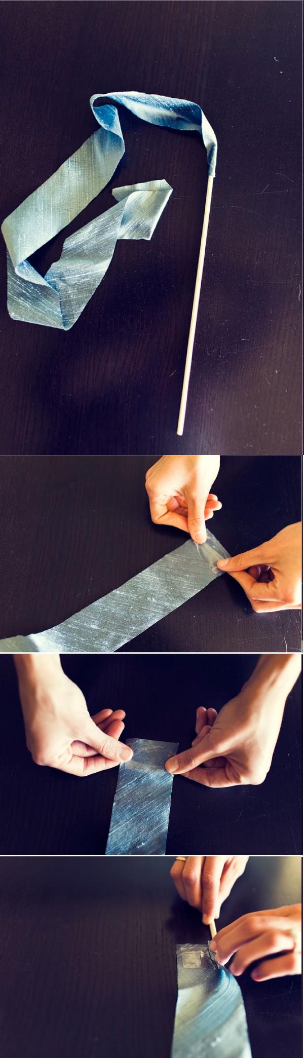 Des bandes de rubans pour la sortie de l’église?