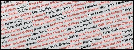 Liste de galeries VIP Art Fair