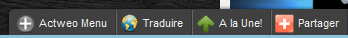Actweo: Découvrez la barre d’outils intégrée au site