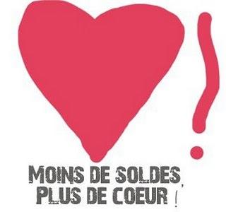 Du coeur et moins de solde ! je soutiens