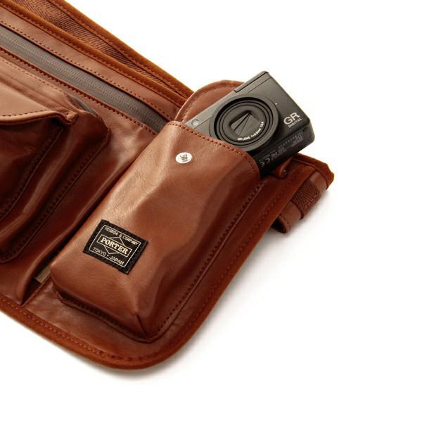 WHITE MOUNTAINEERING X PORTER – LEATHER WAIST BAG