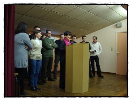 22 janvier 2011, les voeux de Madame le Maire