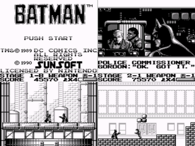 Rétro: Batman Game Boy