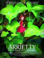 Affiche du film d'animation Arrietty, le petit monde des chapardeurs