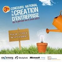 Serez-vous le lauréat du  3ème Concours National de la Création d'Entreprise  ?