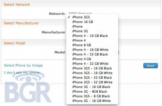 L’iPhone 4 blanc apparait sur AT