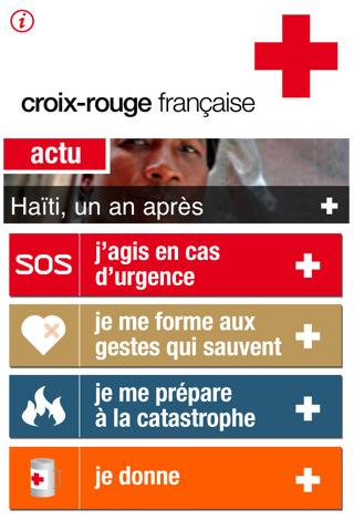 Croix-Rouge : l’Appli qui Sauve – Croix-Rouge française : App. Gratuites pour iPhone, iPod !