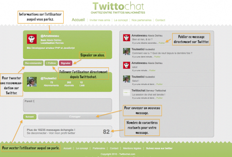 TwittoChat : le Chatroulette des utilisateurs de Twitter