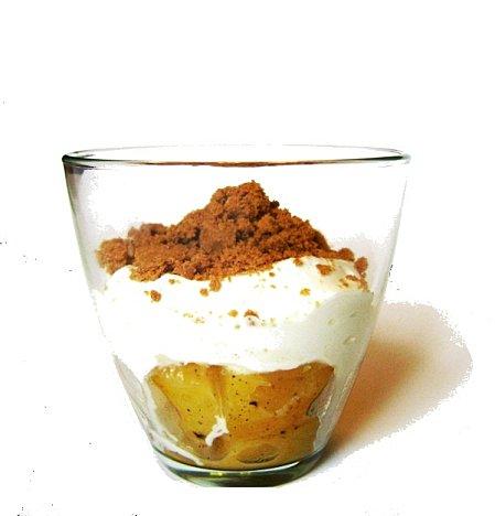 Verrine d'Ananas Rôti aux Epices