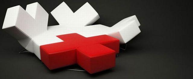 Fauteuils et coussins originaux