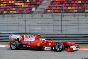 Fisichella accroche sa Ferrari