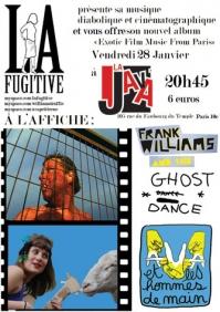 FRANK WILLIAMS & THE GHOST DANCE + AVA - Concert Java Paris