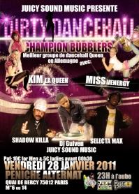 JUICY SOUND MUSIC Présente DIRTY DANCEHALL - Soirée Péniche Alternat Paris