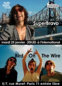 MPC #4 avec SuperBravo et Bird On The Wire - Concert International Paris
