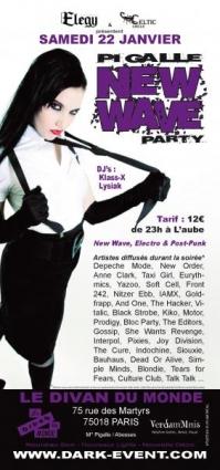 New-wave Party - Soirée Divan du Monde Paris