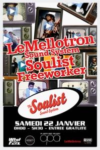 LeMellotron invité du Soulist Sound System - Soirée OPA Paris