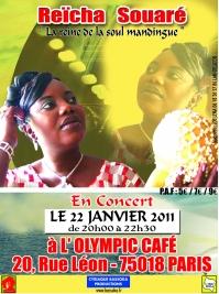 Reïcha SOUARE (Traditionnel Guinéen) - Concert olympic café paris