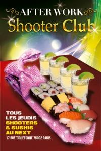 inauguration after work shooter club - Soirée After Work Next Paris