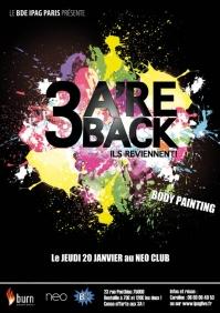 3A'RE BACK @ NEO CLUB - Soirée étudiante Neo Paris