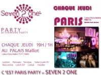 After Work @ PALAIS MAILLOT - Soirée After Work Palais M Paris