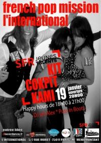 FRENCH POP MISSION & SFR JEUNES TALENTS - Concert International Paris