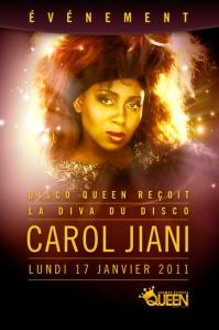 Disco Queen recoit Carol Jiani - Soirée Queen paris