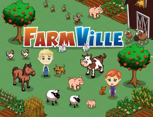 I play farmville