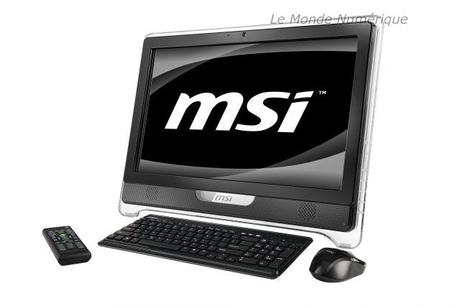 MSI WindTop AE2280, tout en un tactile et multimédia THX