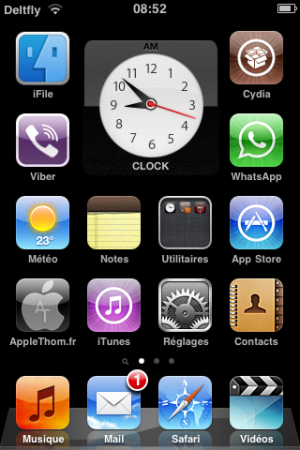 PerPageHTML : des widgets sur le SpringBoard