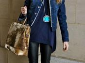 Veste peau retournée part