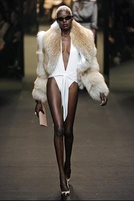 Ajak Deng & Rose Cordero 4 Alexandre Vauthier / Paris Fashion Week  (Haute Couure/Spring 2011)