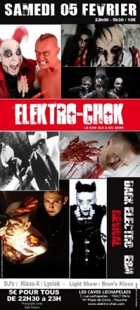 Elektro-Chok - Soirée Caves Lechapelais Paris