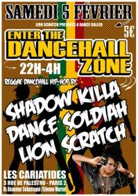 Enter the Dancehall Zone - Soirée Bar les cariatides paris