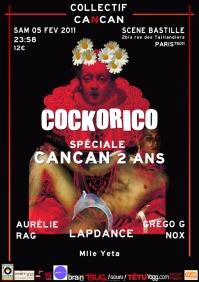 COCKORICO - Soirée Scène Bastille Paris