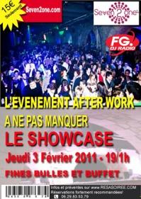 After Work @ SHOWCASE - Soirée After Work Showcase Paris