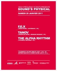 Sound's Physical w/F.E.X - Soirée Bar 4 Elements Paris