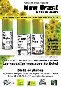 New Brasil - Soirée Divan du Monde Paris